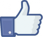Facebook like thumb